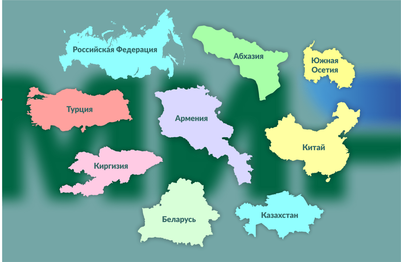 Мир страны где принимают. Где принимаются карты мир страны. Политическая карта СНГ.