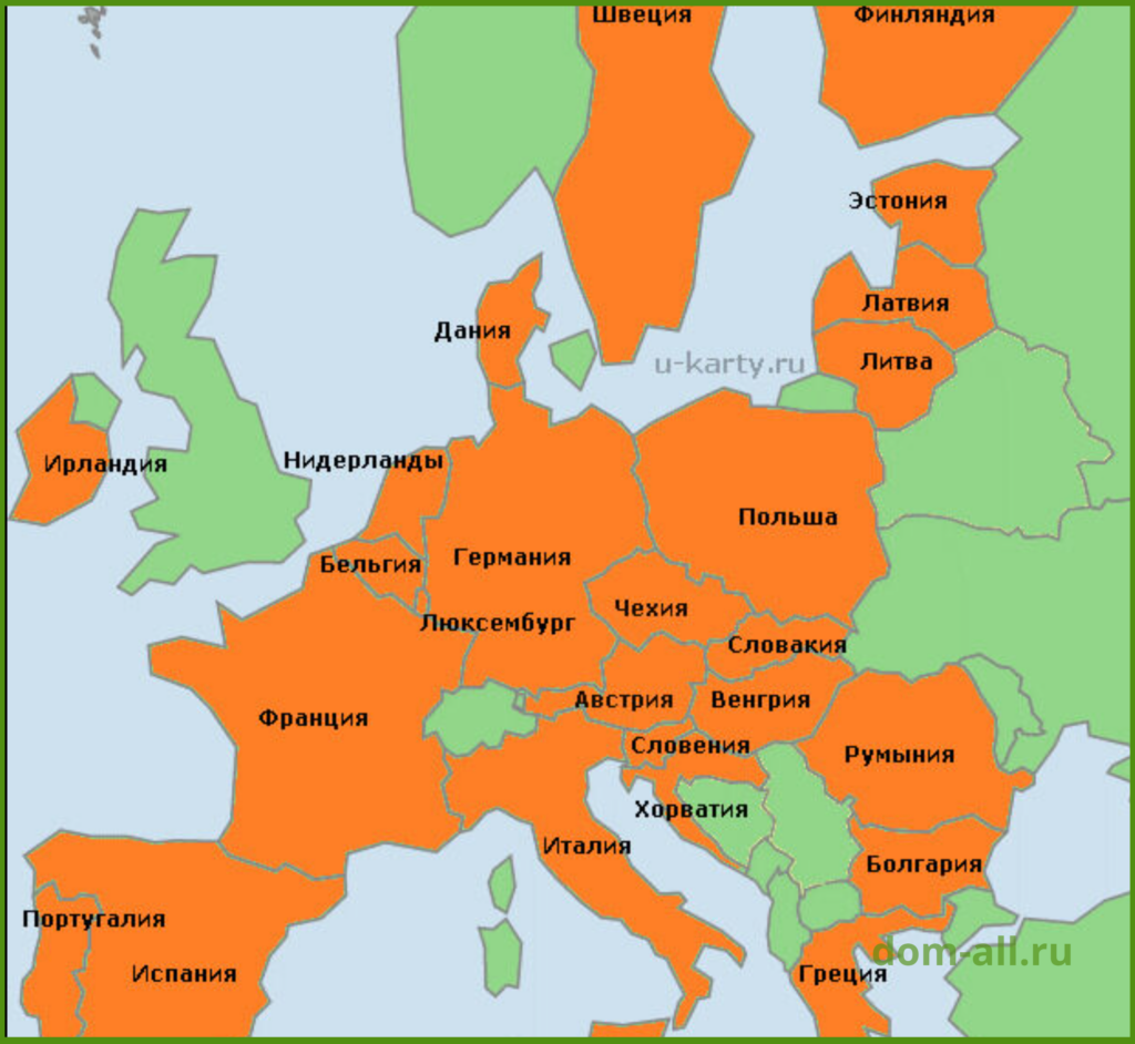 Сколько лет европейскому союзу. Карта Евросоюза 2021. Евросоюз список стран 2021. Страны Евросоюза список на 2022 год на карте.