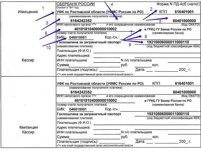 Какая госпошлина за загранпаспорт нового образца