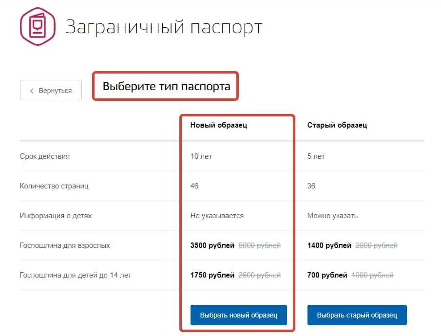 Как оформить загранпаспорт старого образца через госуслуги