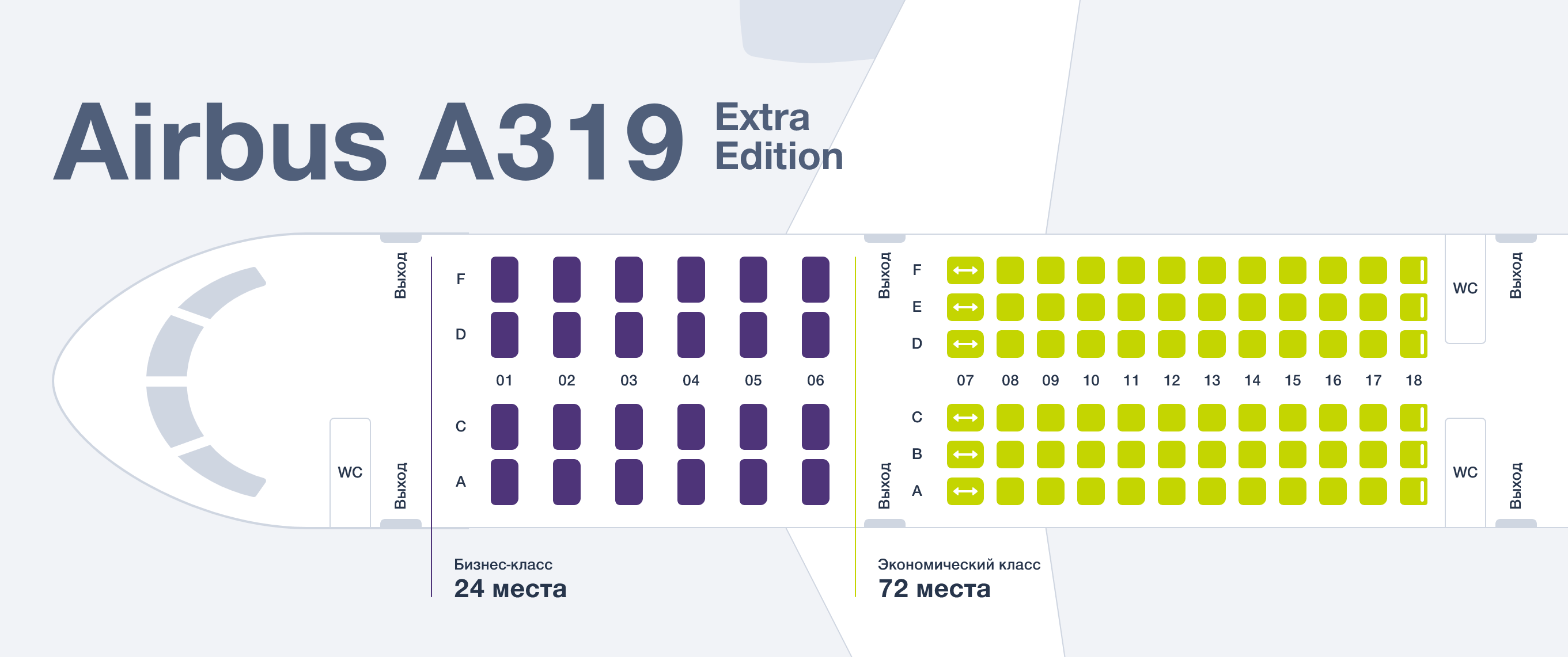 A321 neo уральские авиалинии схема салона