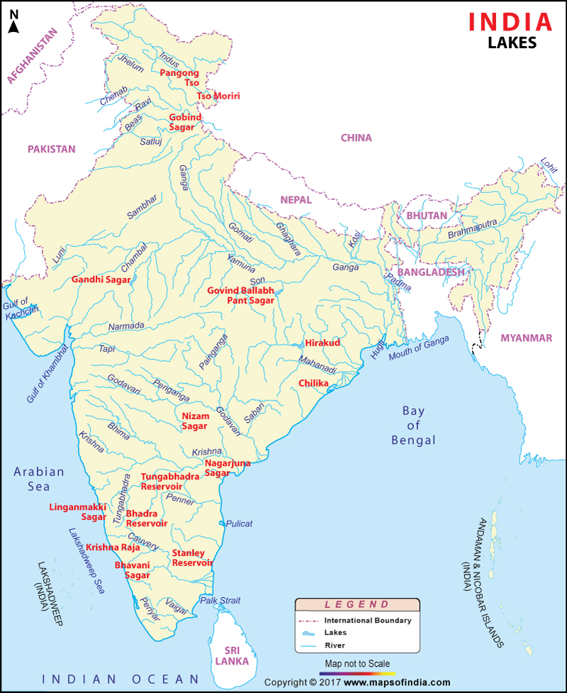 Озера индии список. Озера Индии на карте. Физическая карта Индии. Реки Индии на карте. Реки и озера Индии на карте.